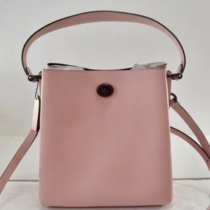 Coach Pebble Leather Shoulder Bag